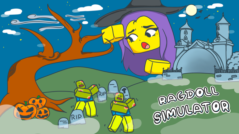 Cena de Ragdoll Simulator no Roblox 2