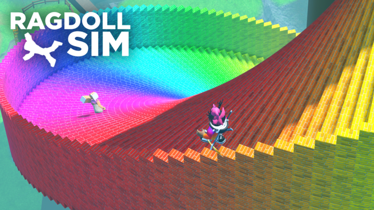Cena de Ragdoll Simulator no Roblox 4