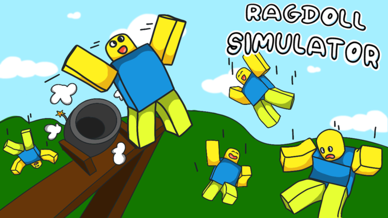 Cena de Ragdoll Simulator no Roblox 8