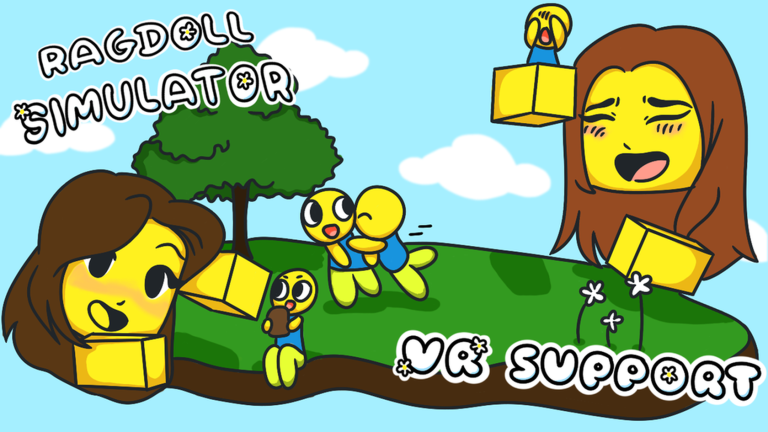 Cena de Ragdoll Simulator no Roblox 9